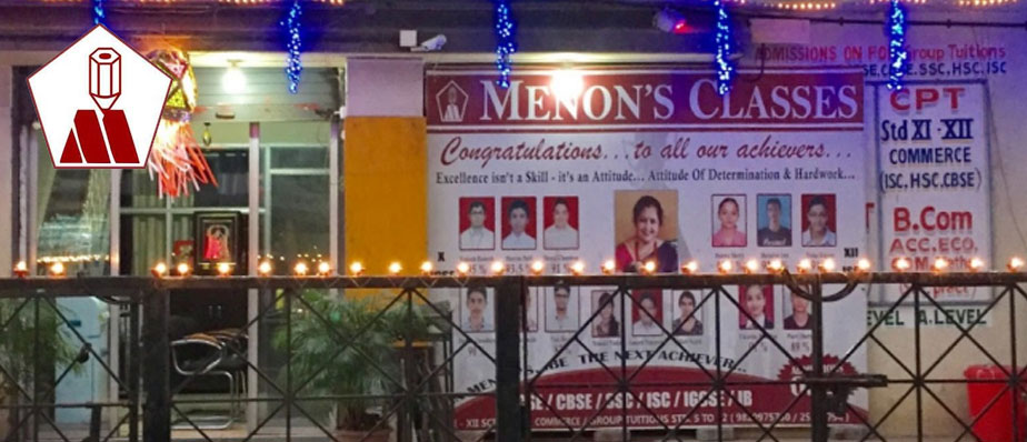 Menon’s Classes, Opp to Singhania School Coaching Classes In Thane